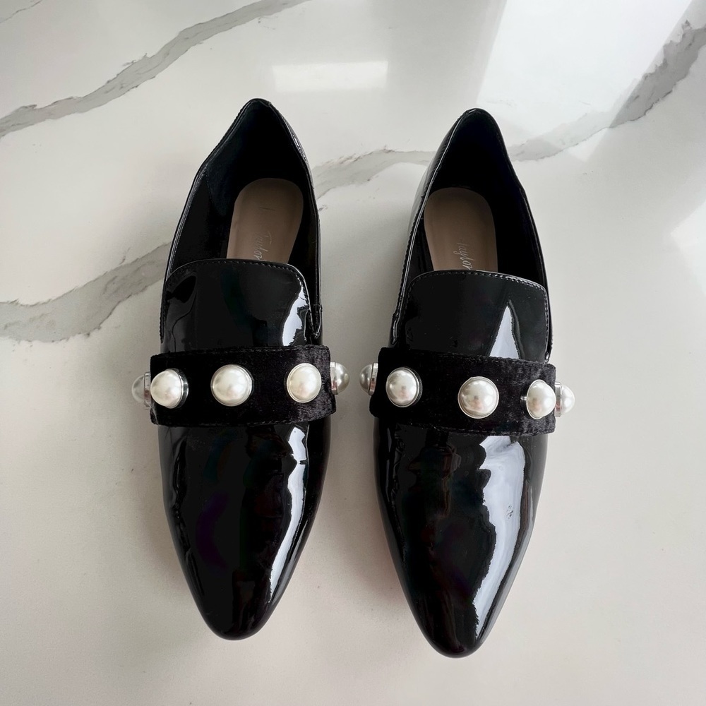 Paul & Taylor Pearl Flat Mules
